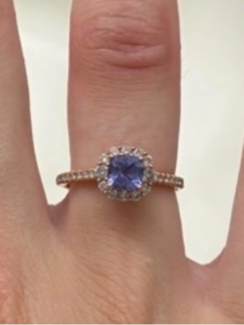 Amethyst ring size 5